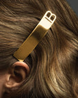 Balmain  Medium B Gold Barrette (Limited Edition)