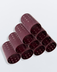 Hello Bleach L/XL Thermal Hair Rollers - Burgundy