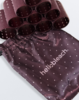 Hello Bleach Burgundy Rollers