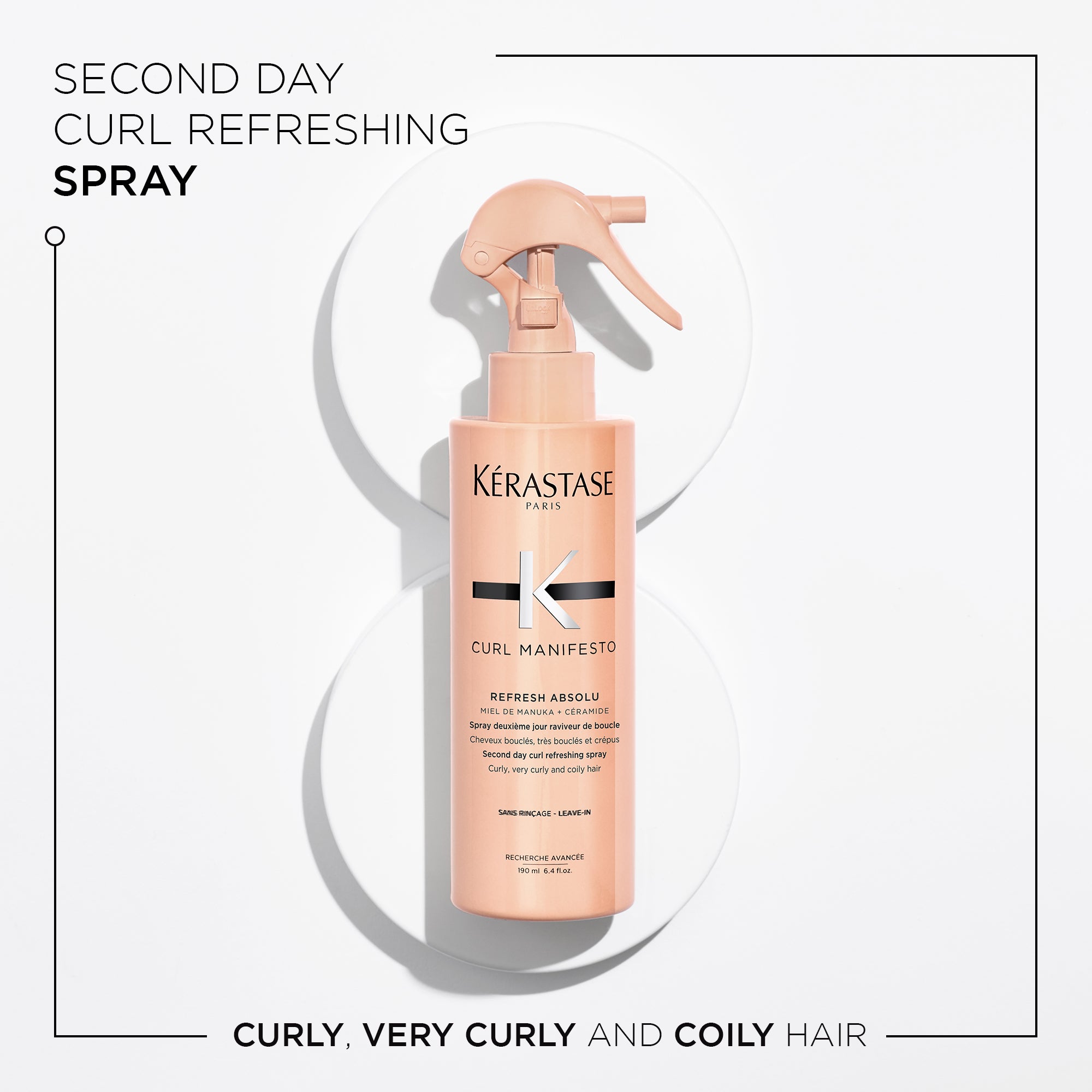 Curl Manifesto Refresh Absolu  190ml