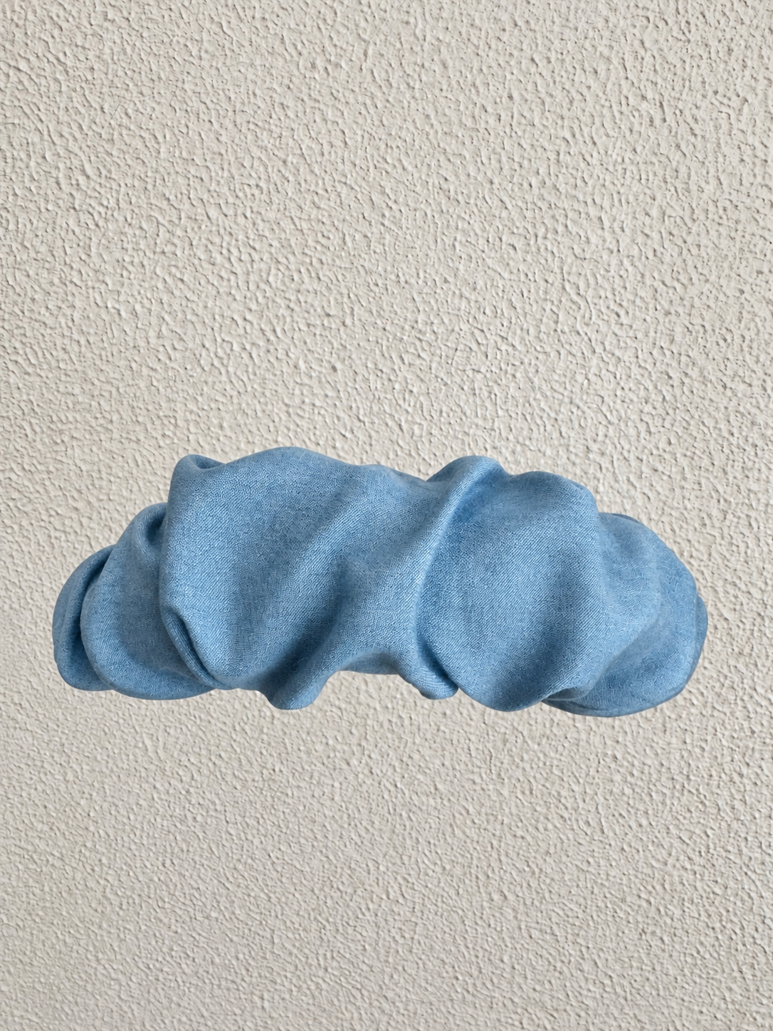 Juliana Marcs ruched headband in denim, second view
