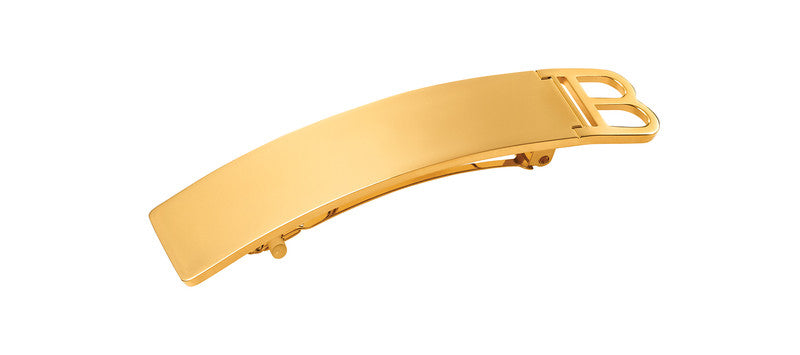 Balmain  Medium B Gold Barrette (Limited Edition)