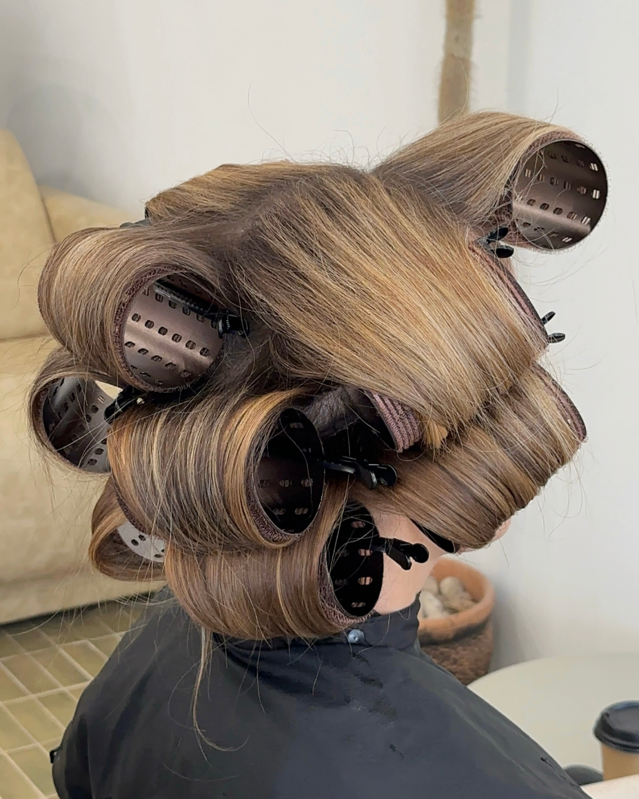 Hello Bleach Walnut XL Rollers
