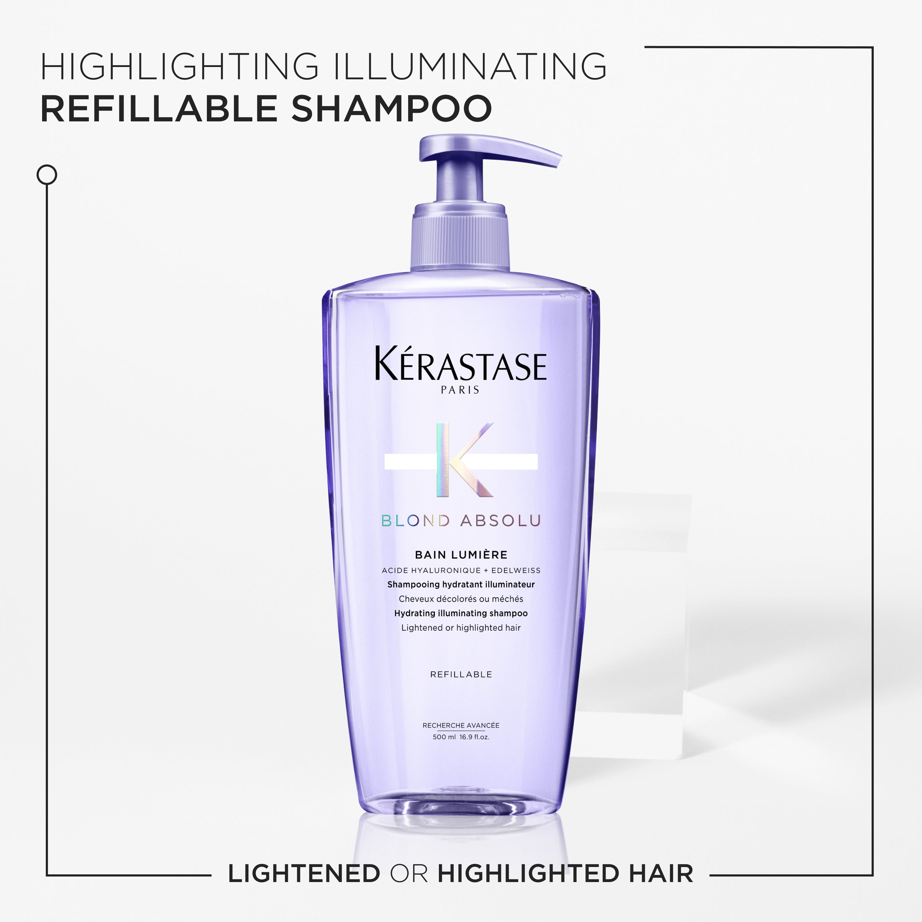 K BLOND BAIN LUM REFILL 500ML