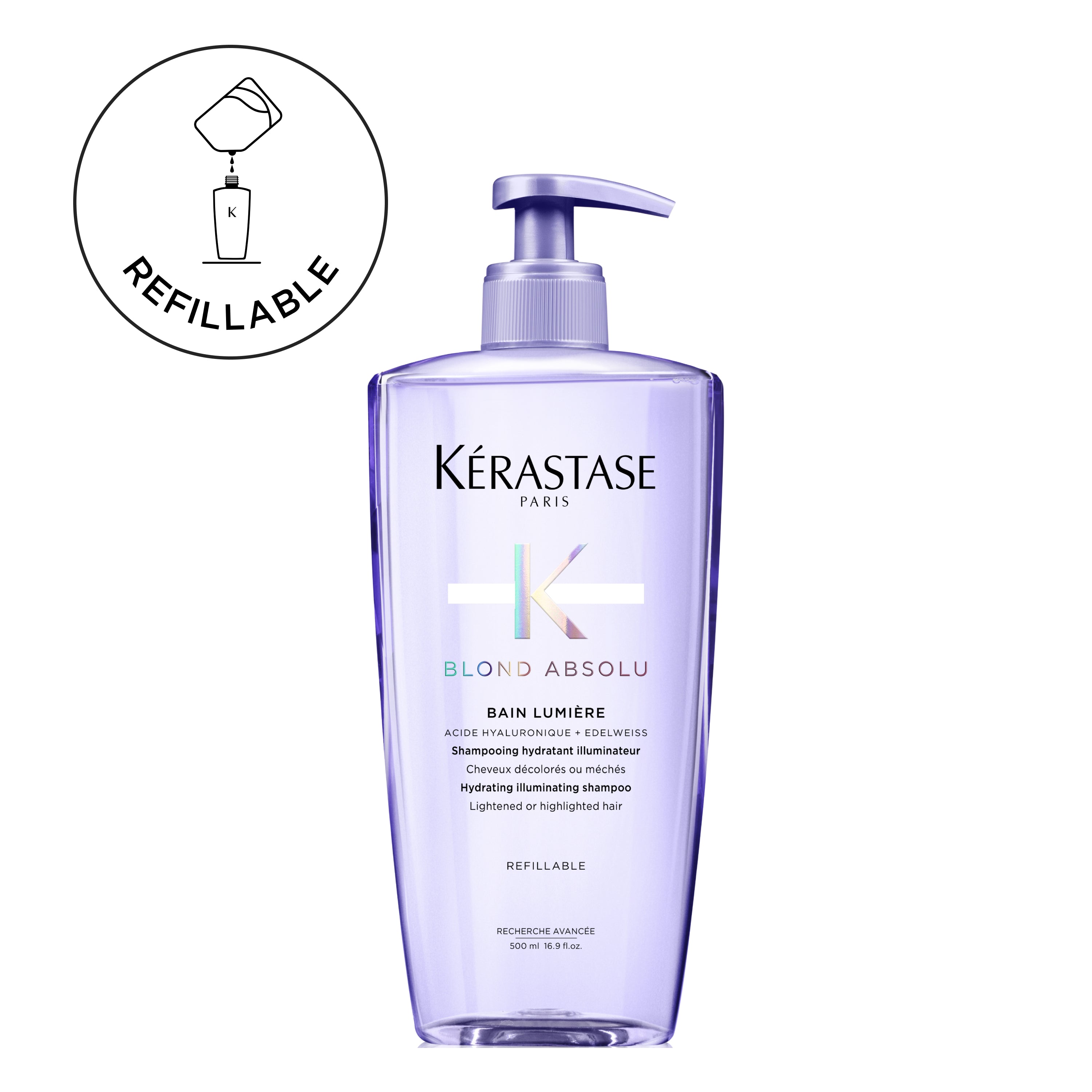 K BLOND BAIN LUM REFILL 500ML
