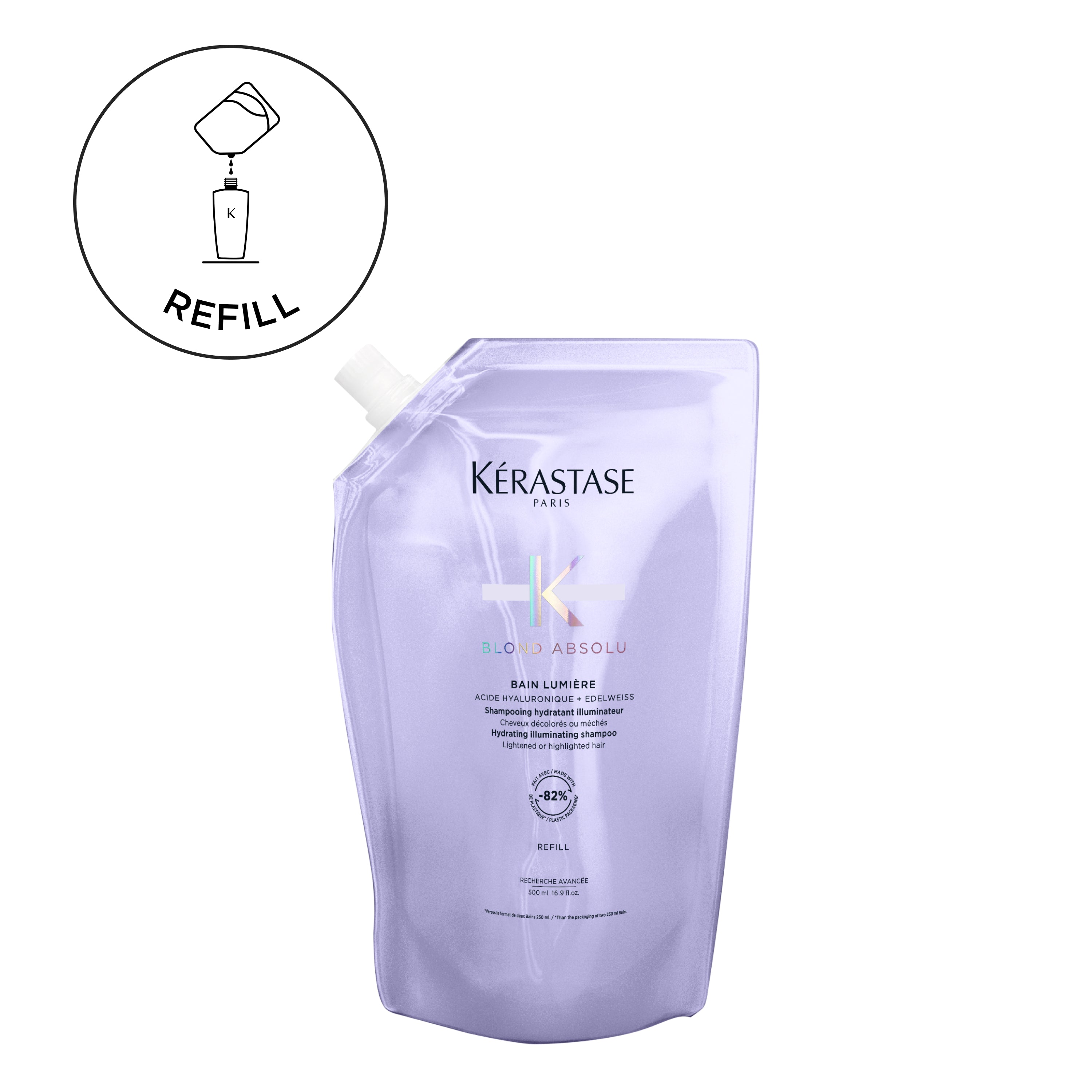 K BLOND BAIN LUM 500ML