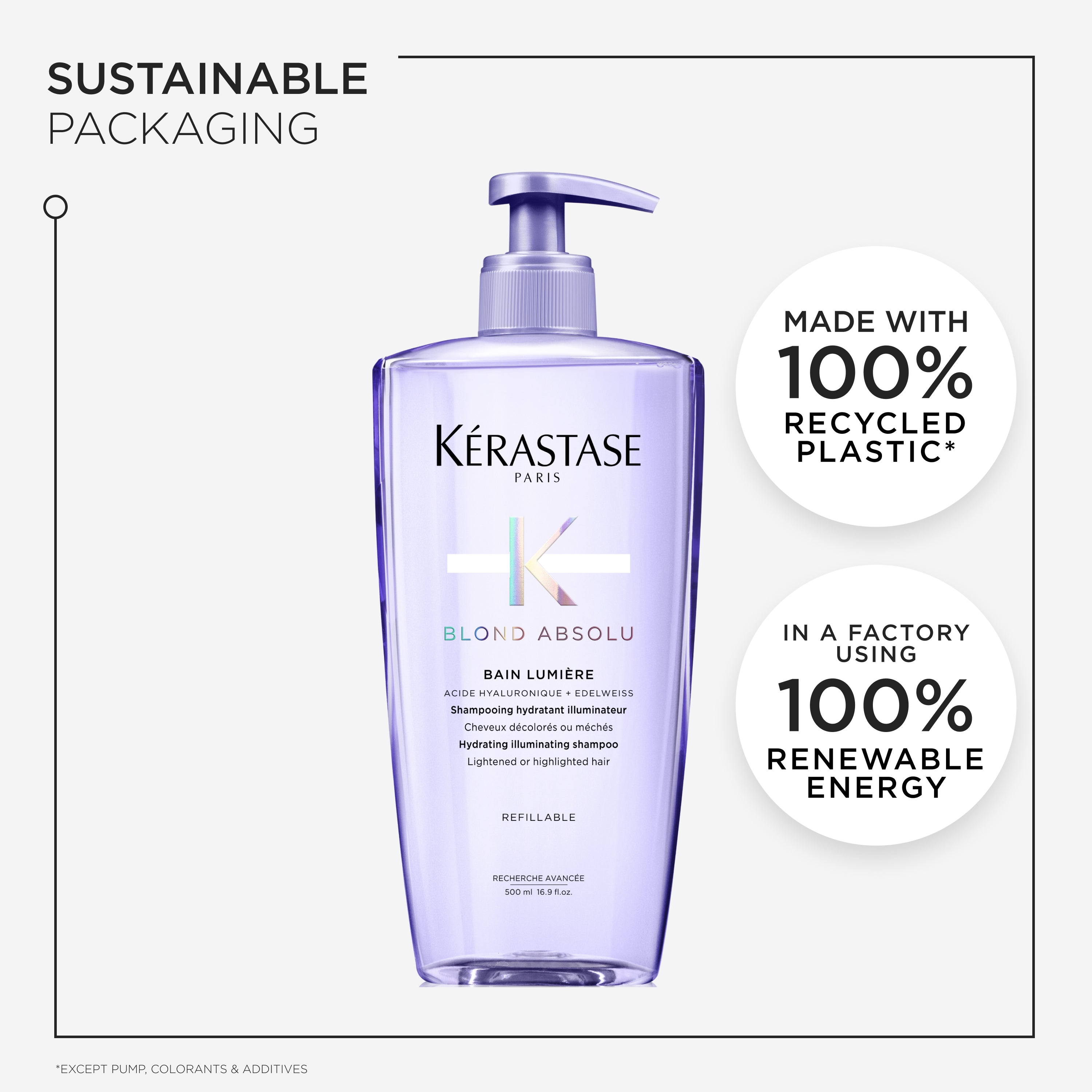 K BLOND BAIN LUM REFILL 500ML