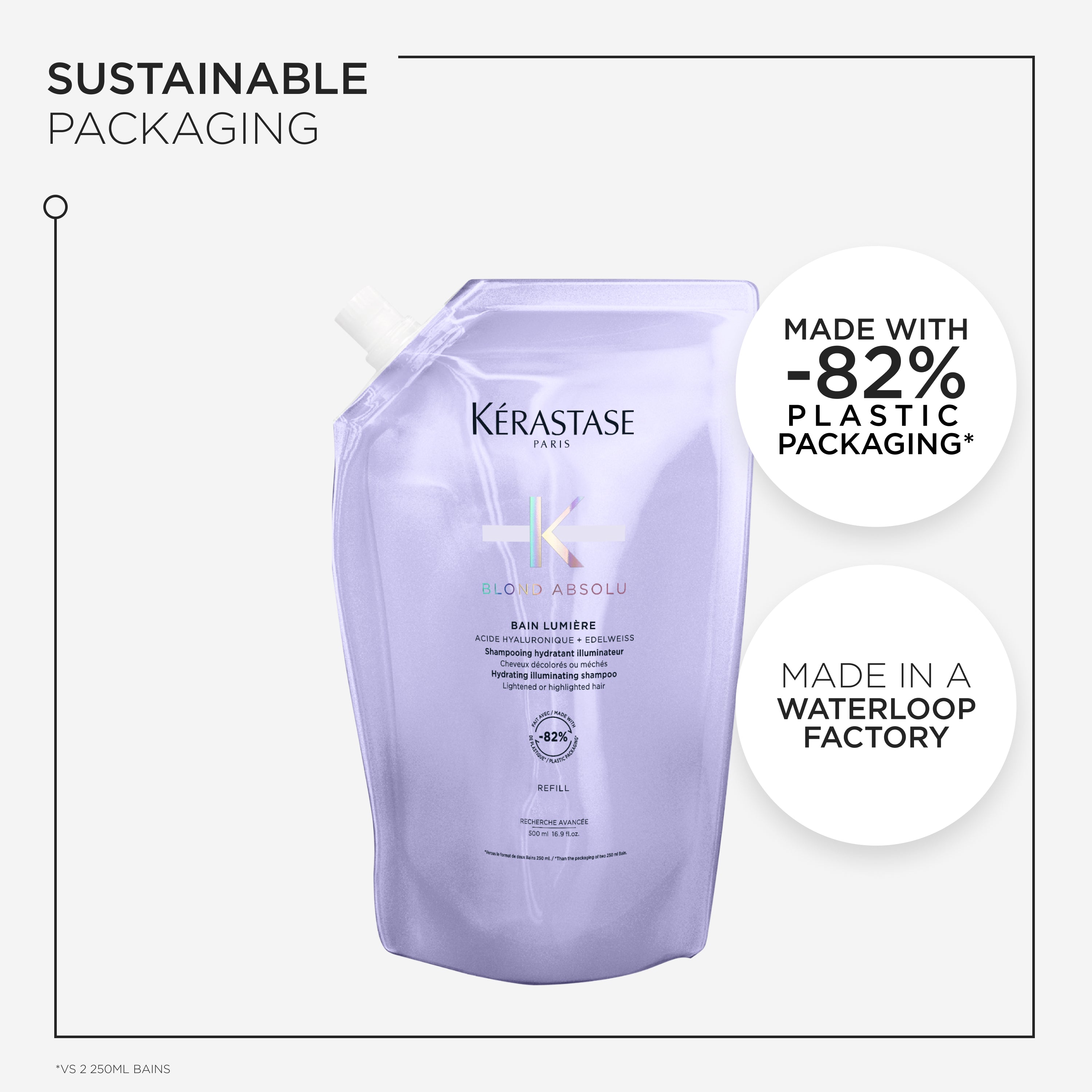 K BLOND BAIN LUM 500ML