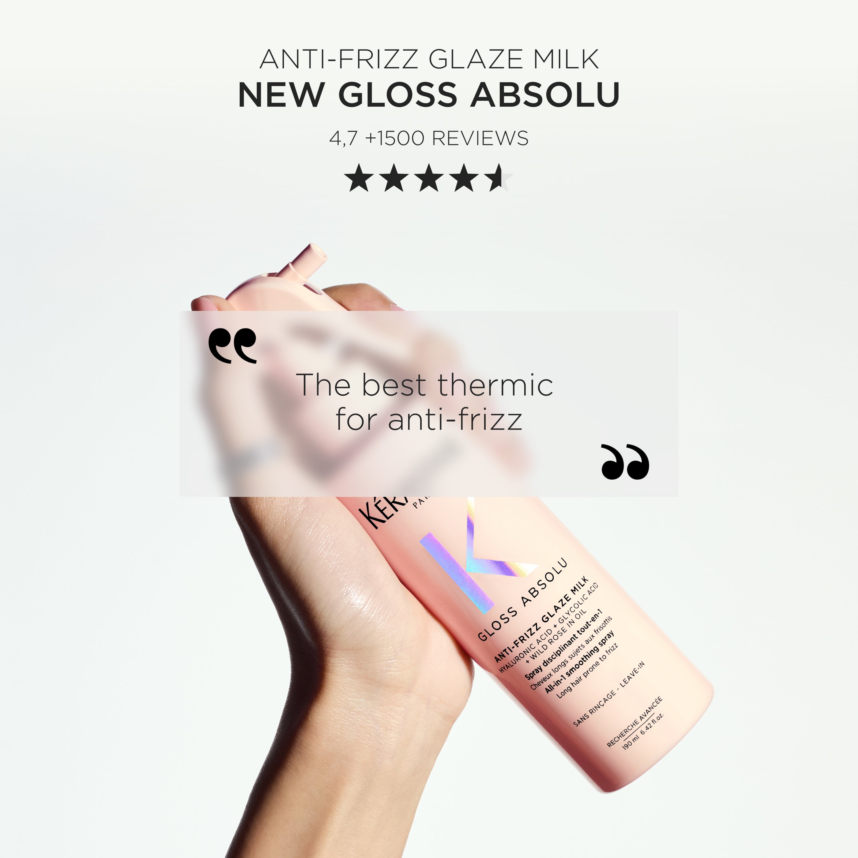 Kérastase Gloss Absolu Anti-Frizz Glaze Milk 190ml, second view